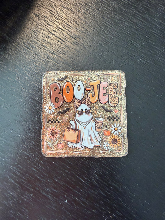 Boo Jee badge reel