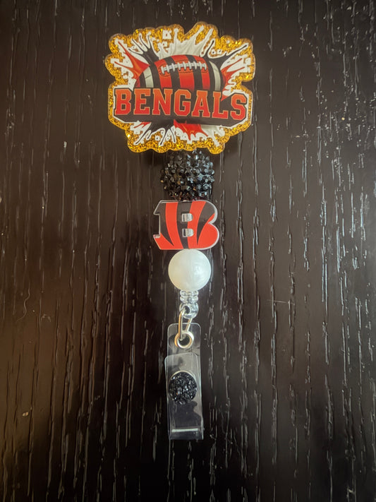 Bengals badge reel