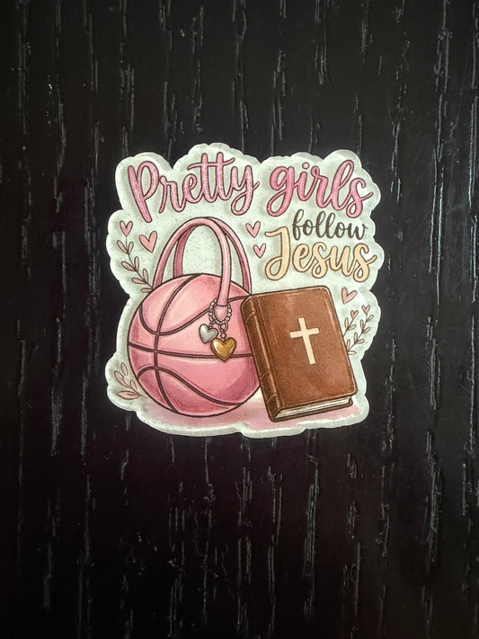 Pretty girls follow Jesus badge reel