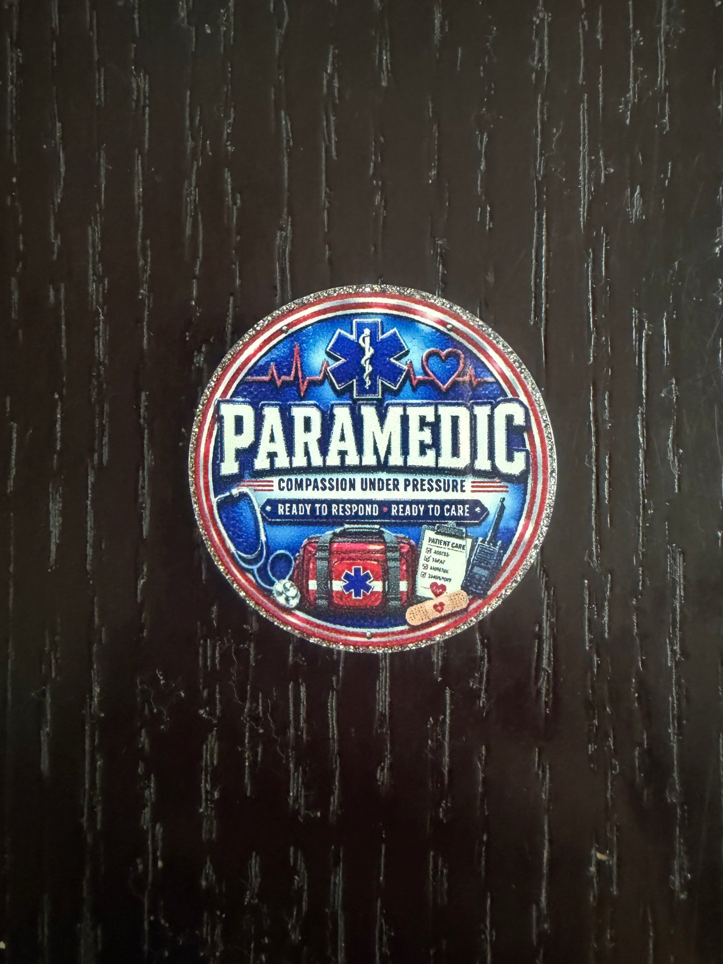 Paramedic badge reel