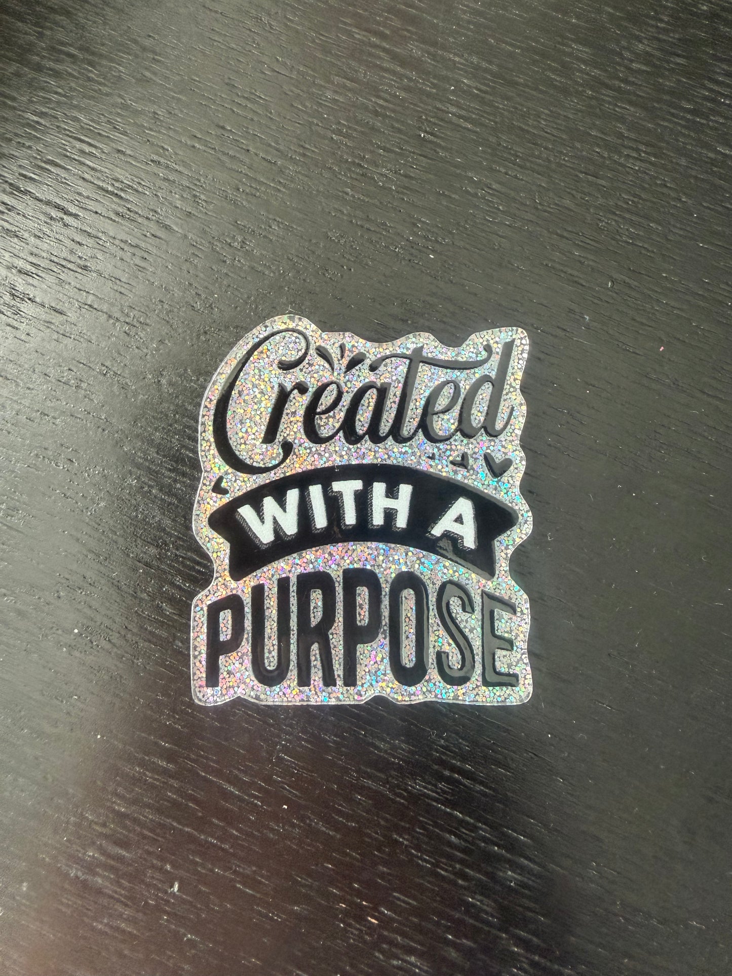 Created with a purpose badge reel