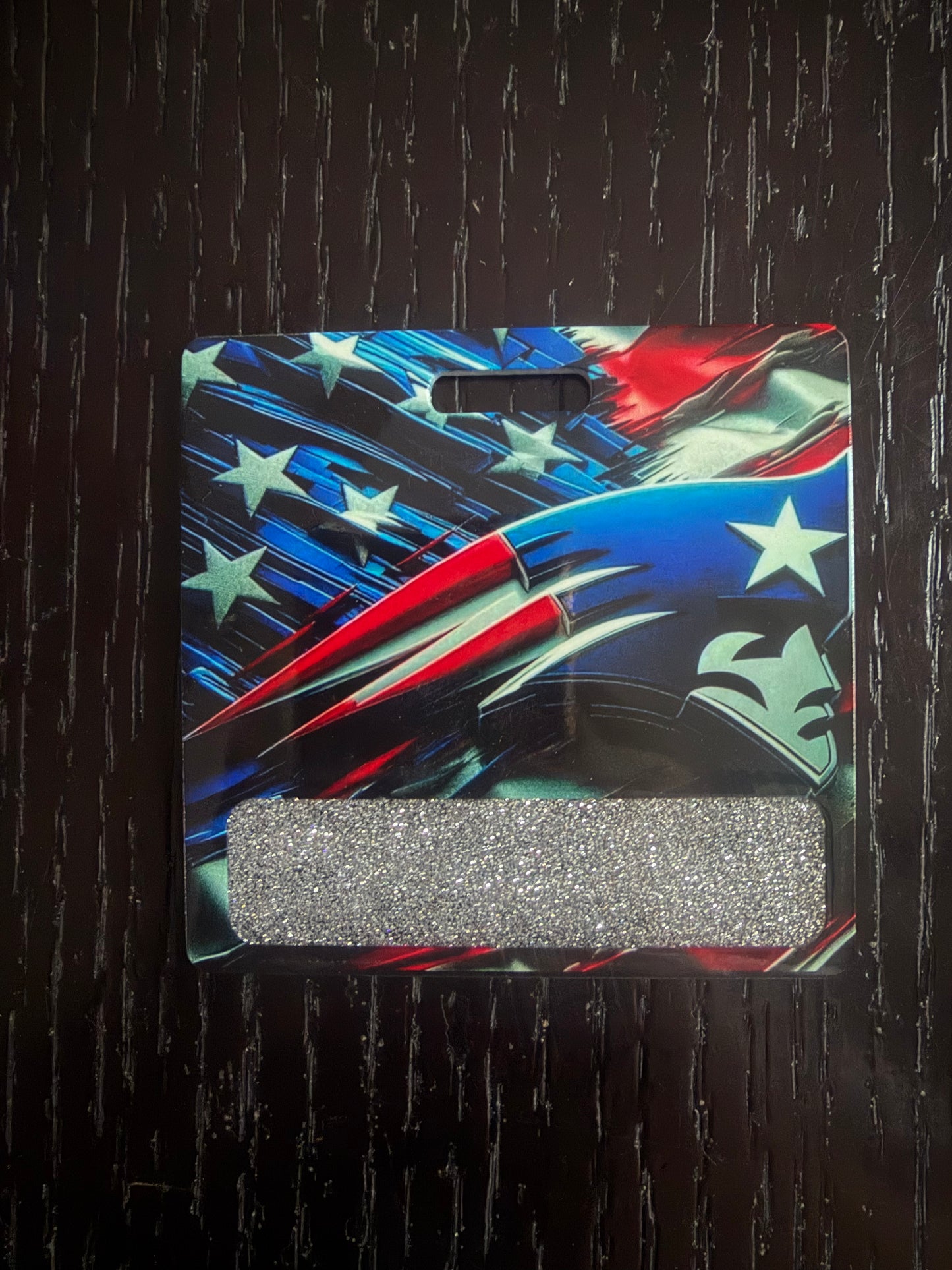 Patriots badge buddy