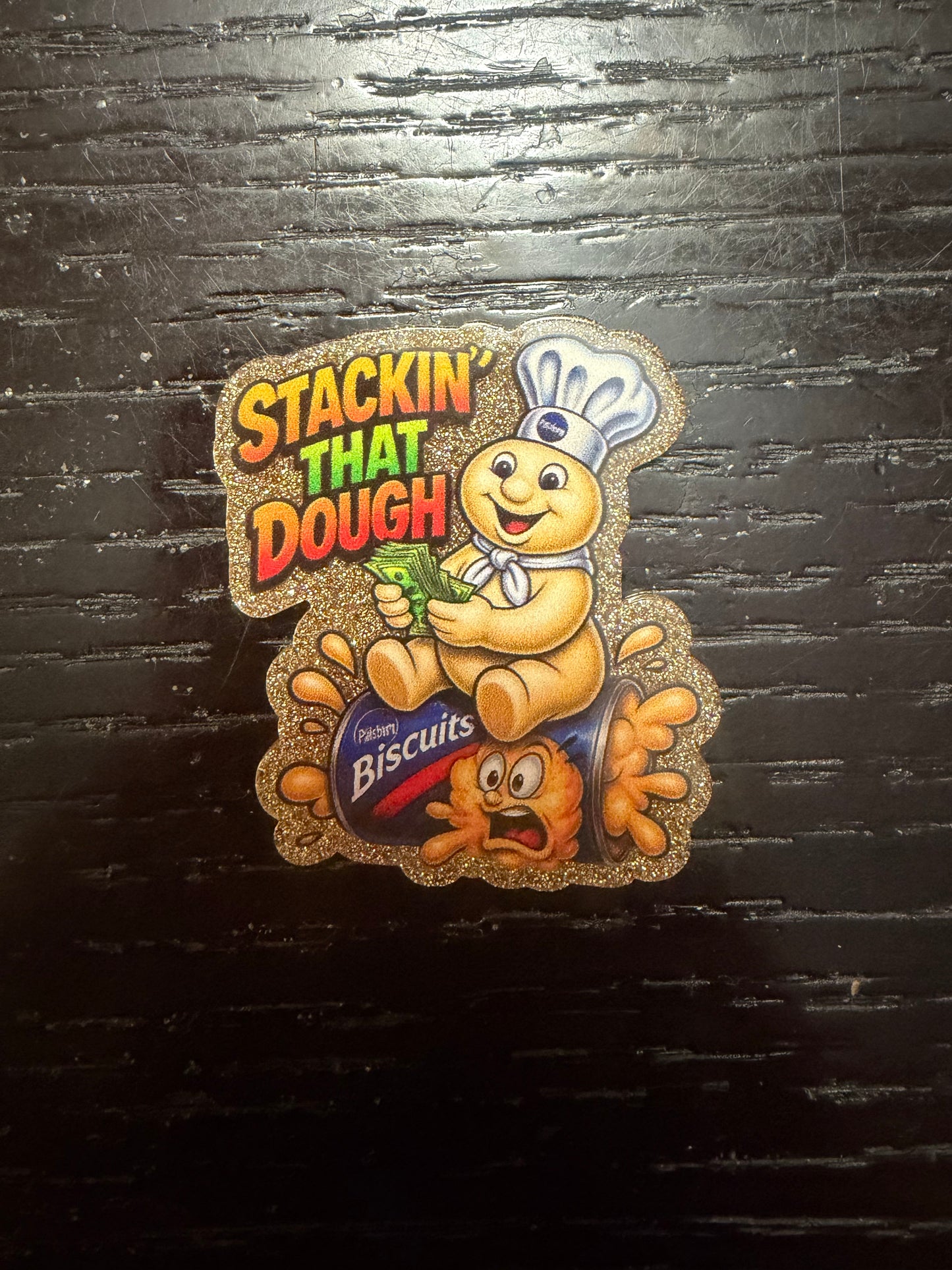 Stackin that dough badge reel