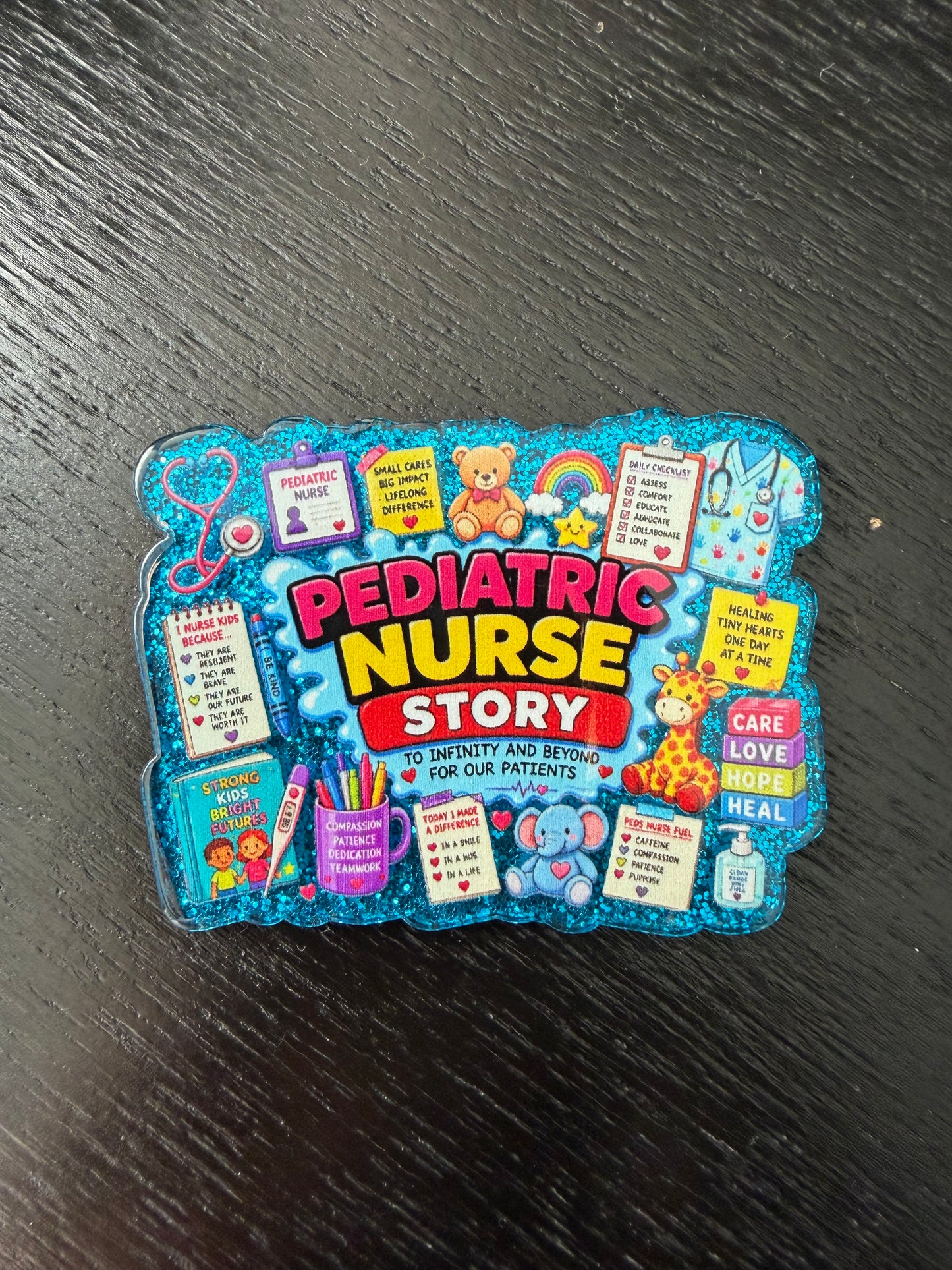 Pediatric Nurse Story badge reel