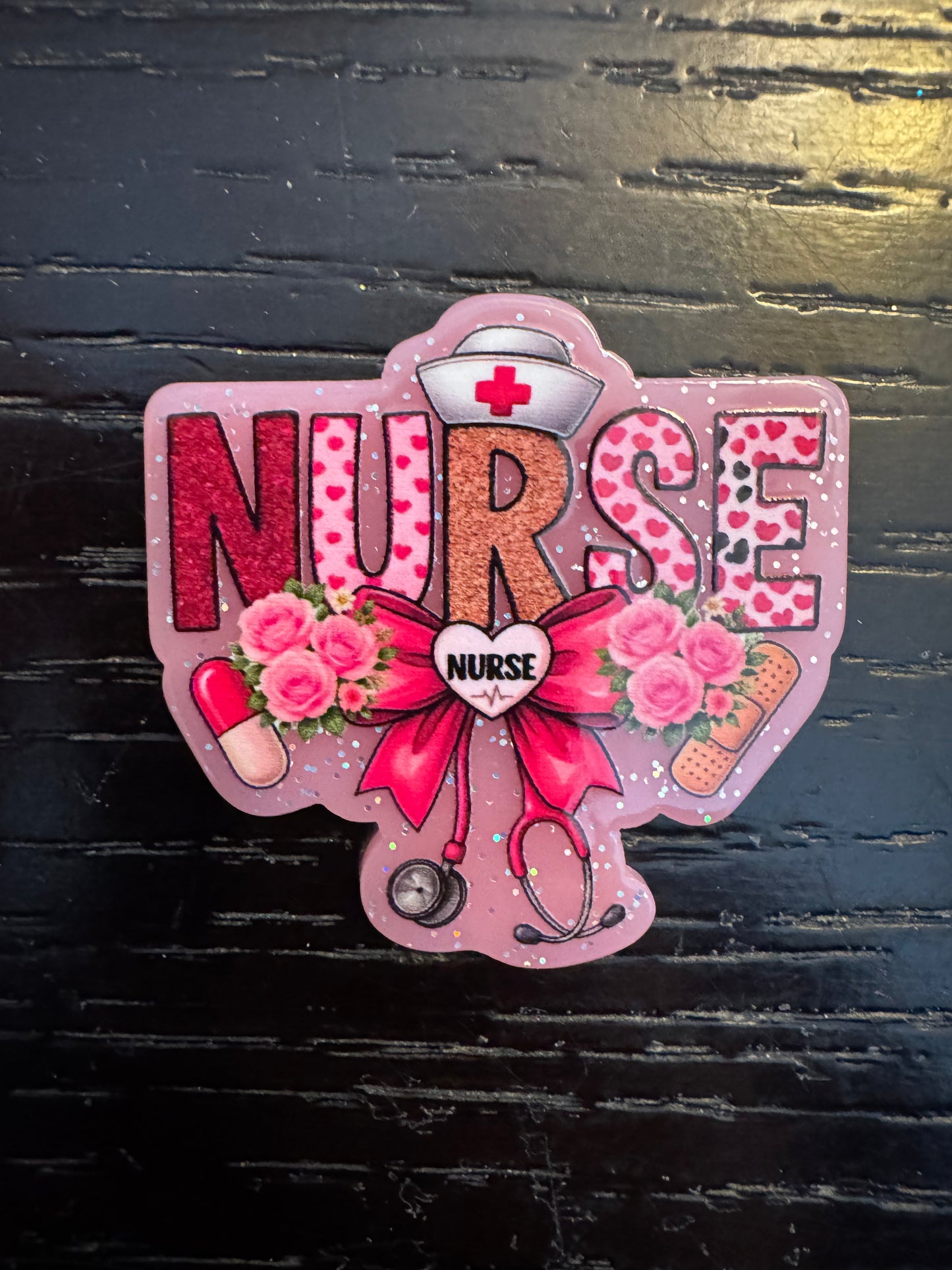 Nurse badge reel