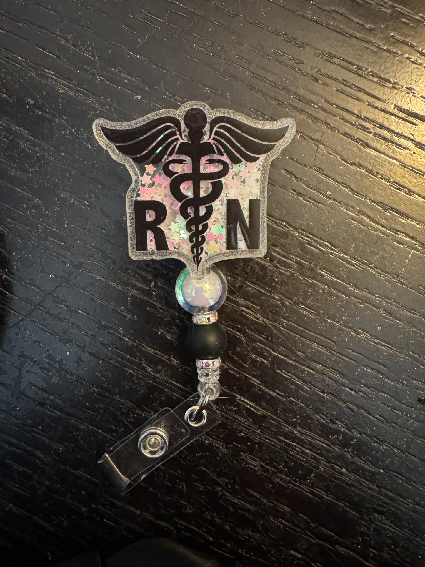 RN shaker badge reel