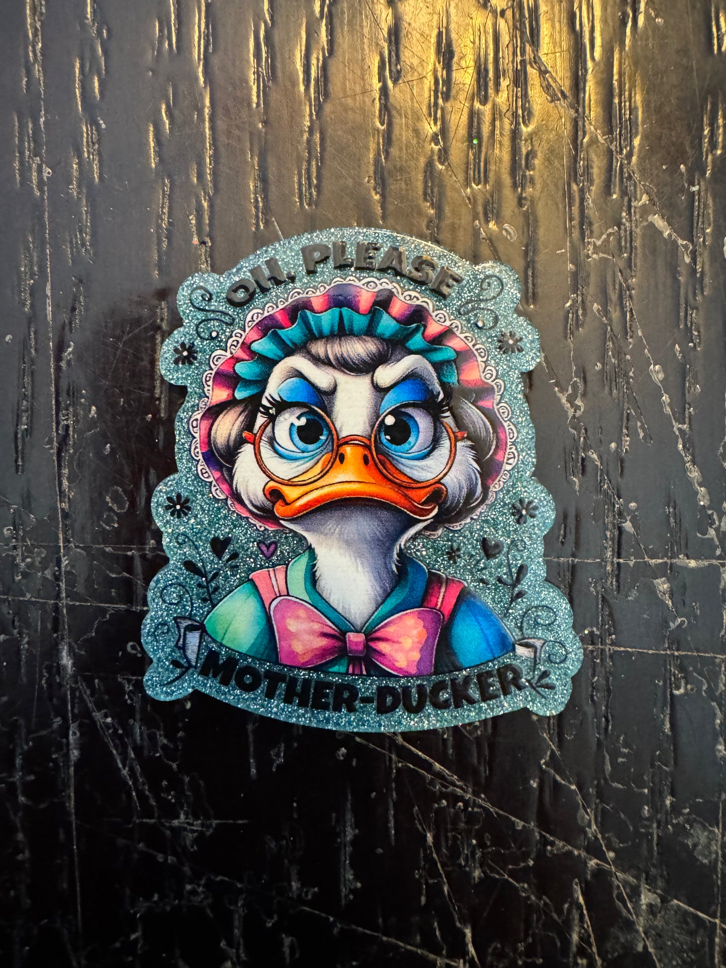 Motherducker badge reel