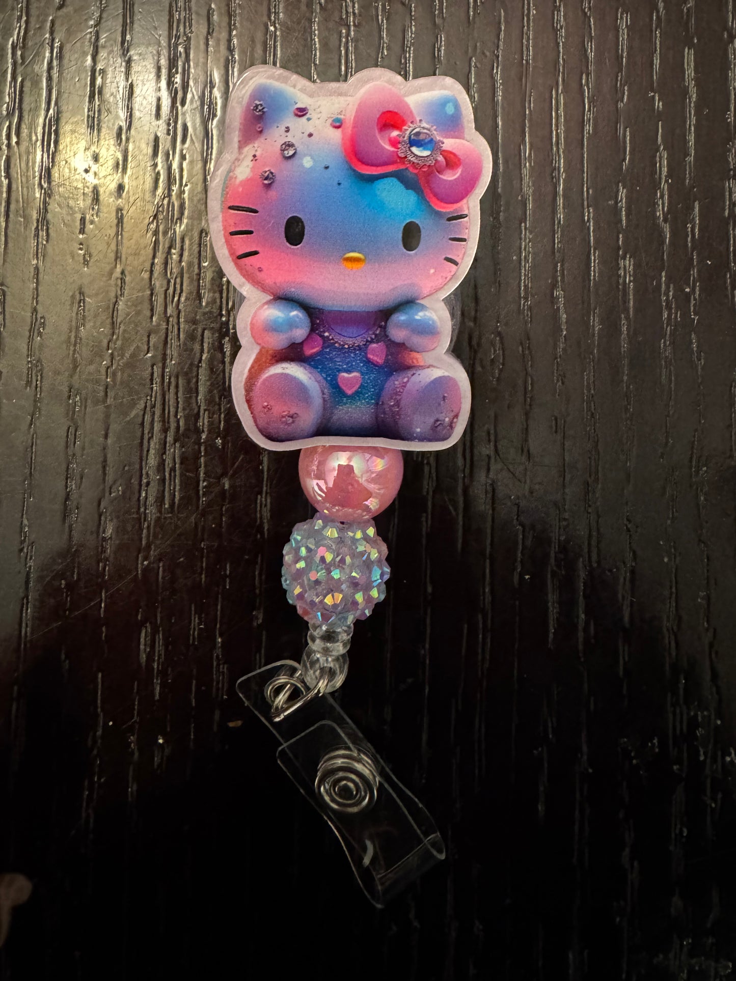Hello Kitty badge reel