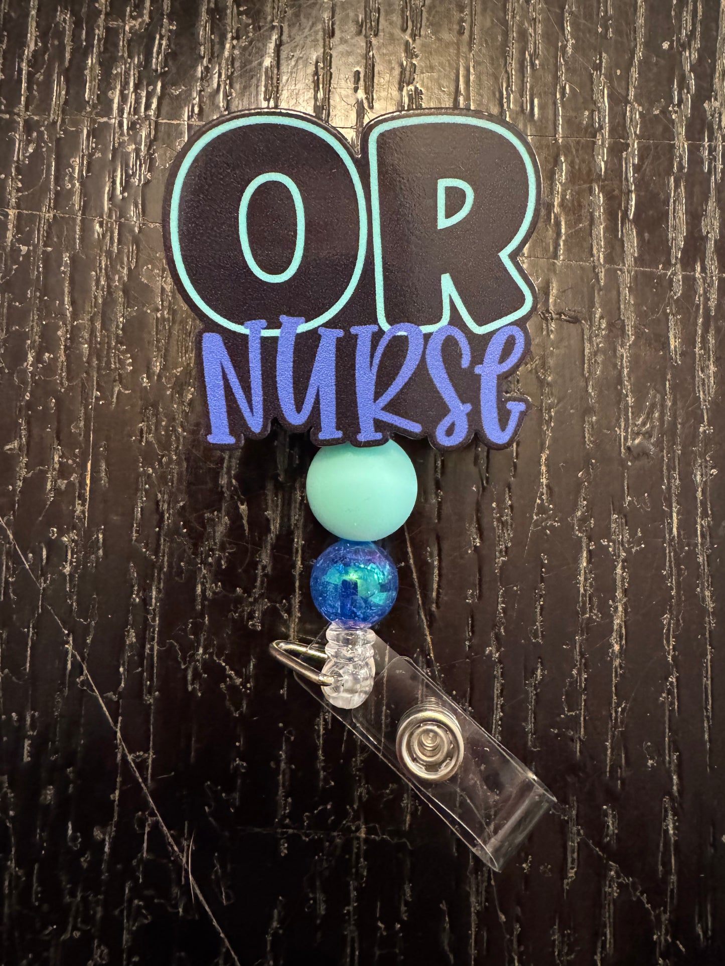 OR Nurse badge reel