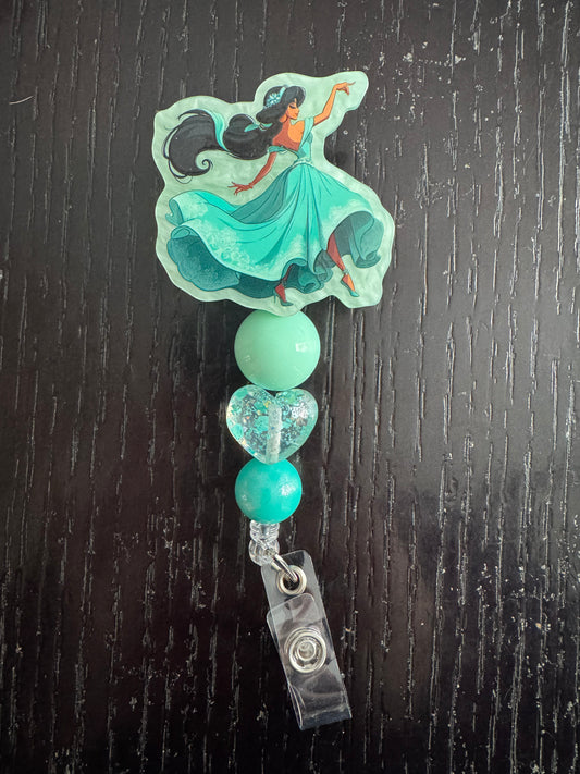 Princess Jasmine badge reel