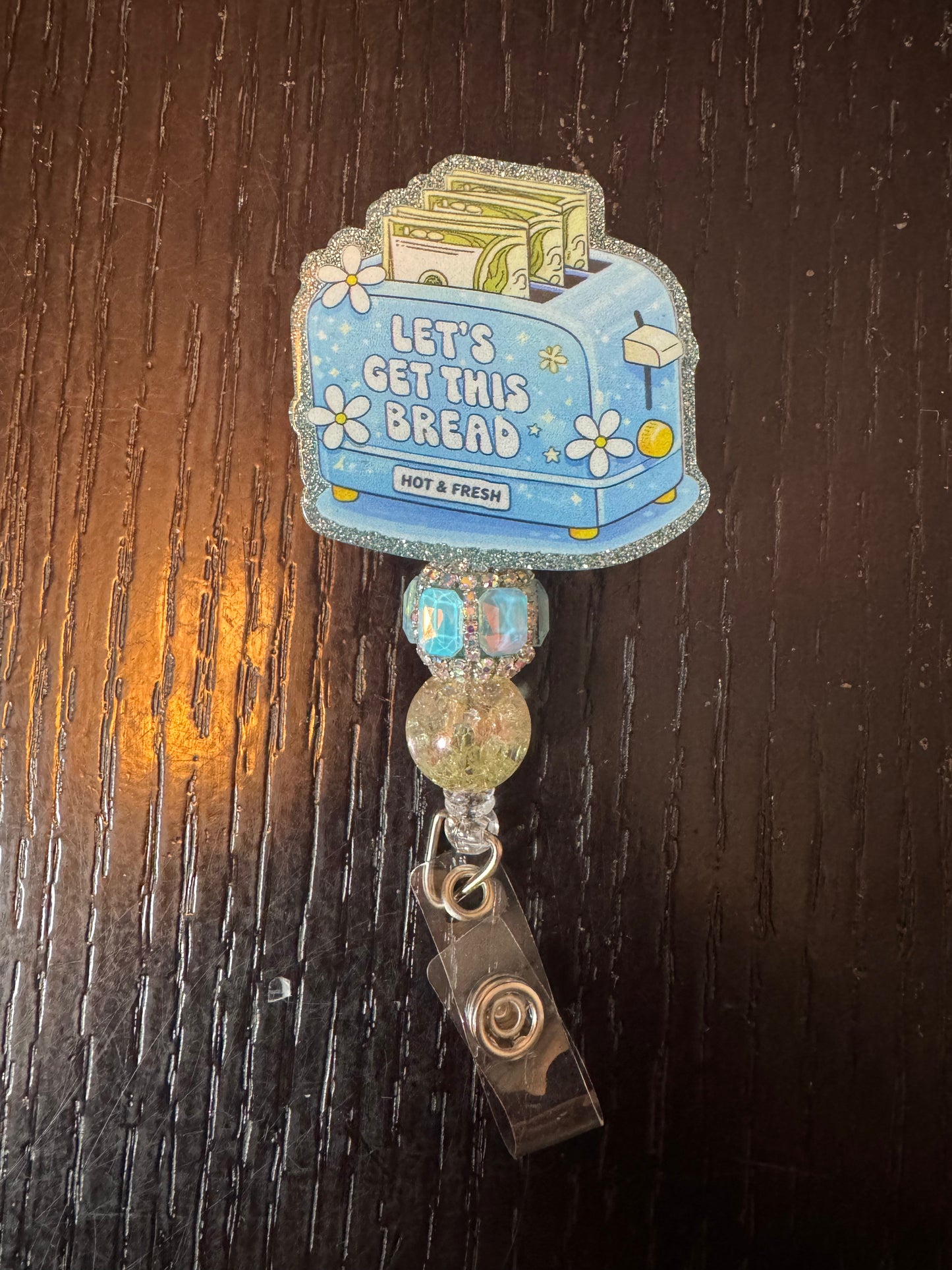 Let’s get this bread badge reel