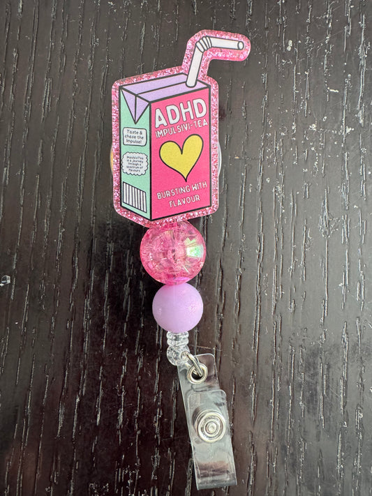 ADHD badge reel