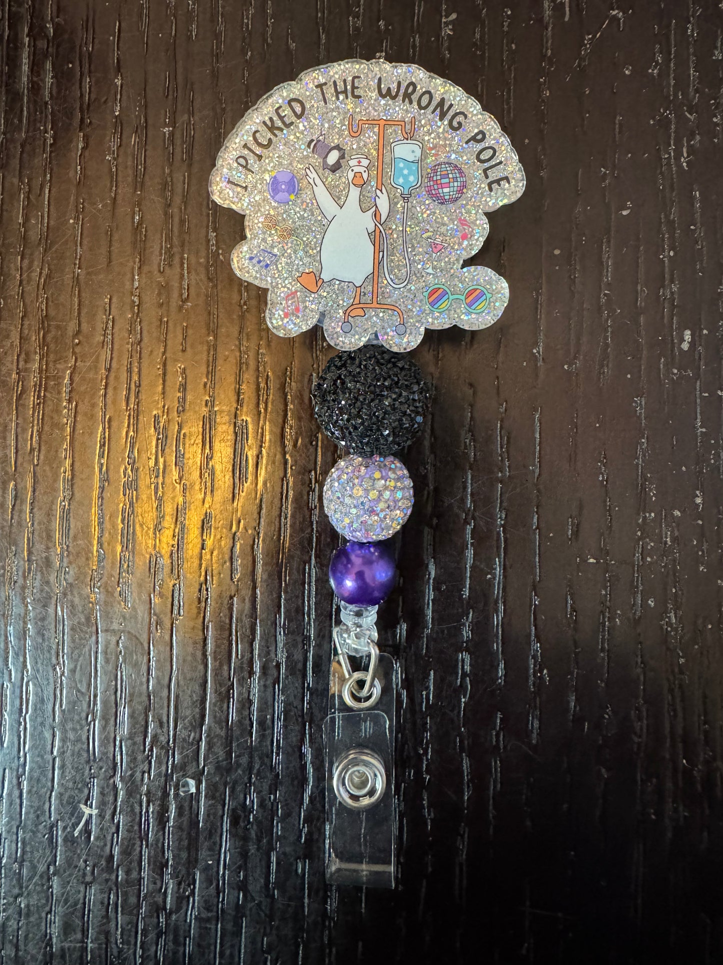 I picked the wrong pole badge reel