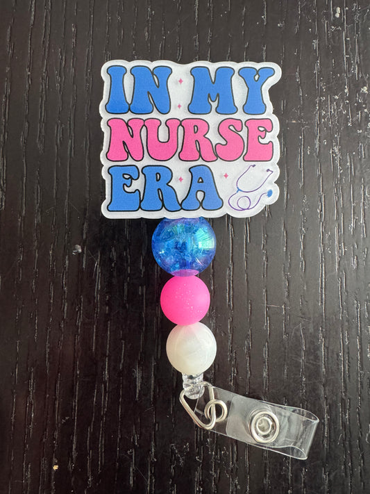 In my nurse era badge reel