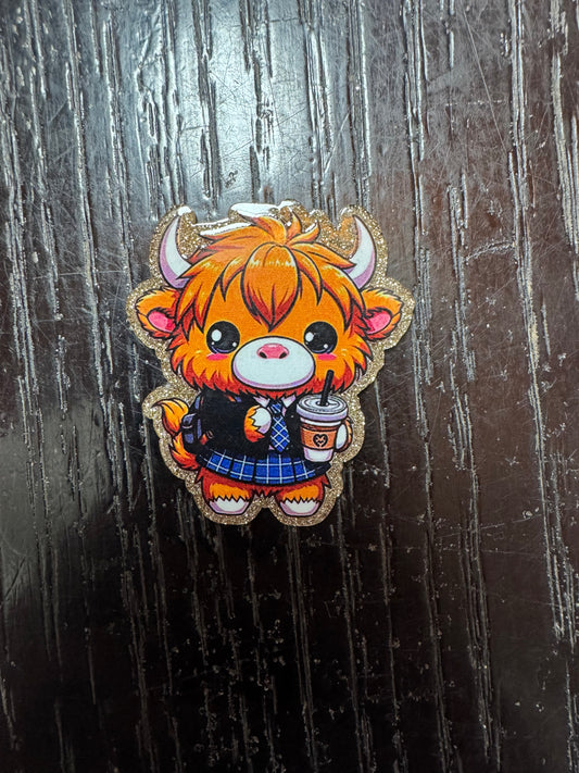 Cow badge reel