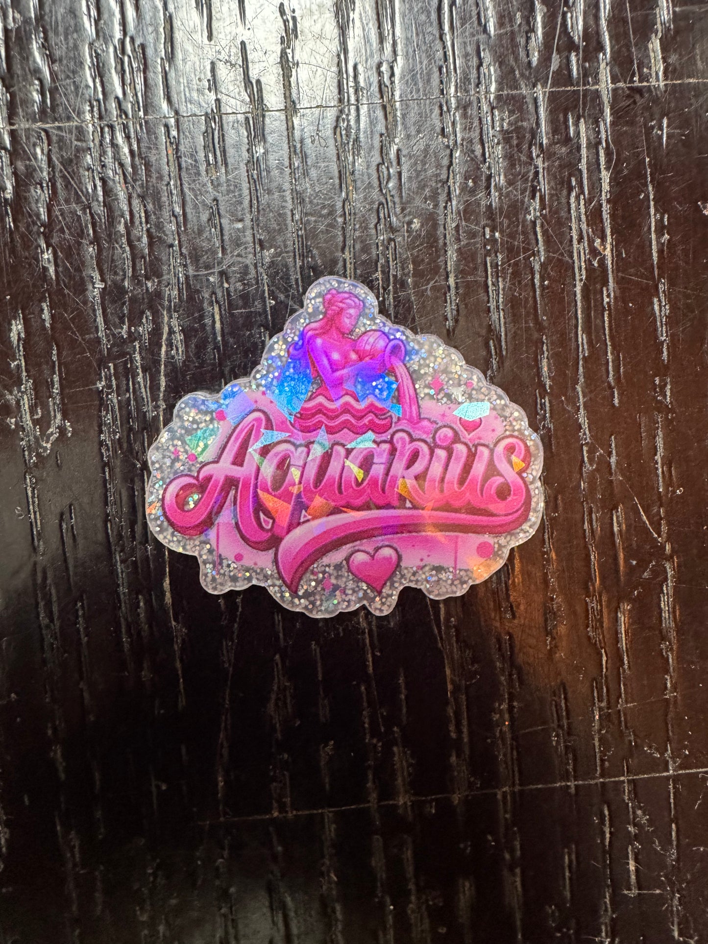Aquarius badge reel