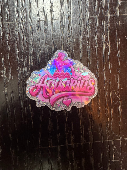 Aquarius badge reel