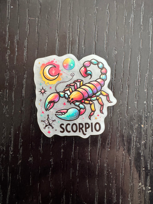Scorpio badge reel