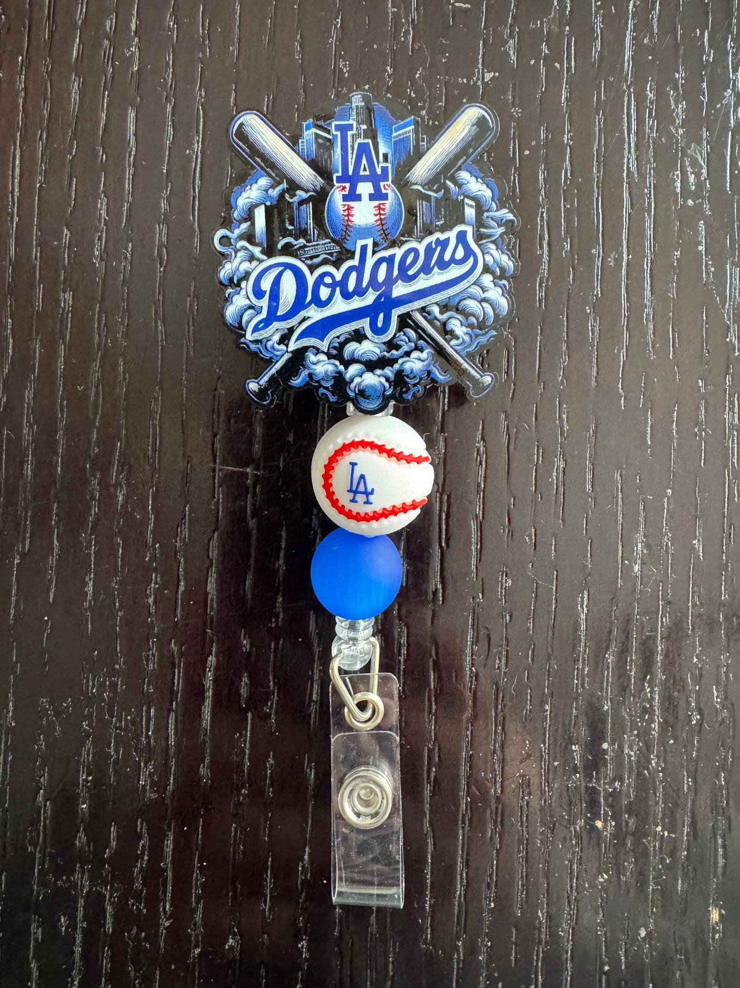 LA Dodgers badge reel