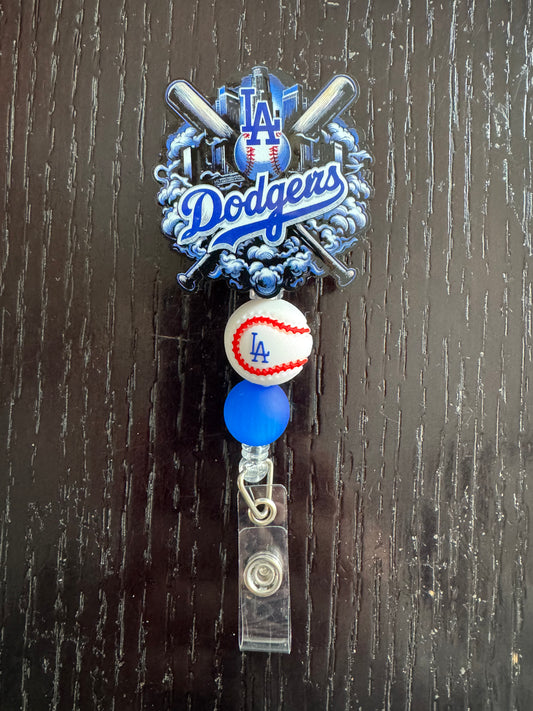 LA Dodgers badge reel