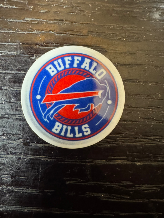 Buffalo Bills badge reel (no glitter)
