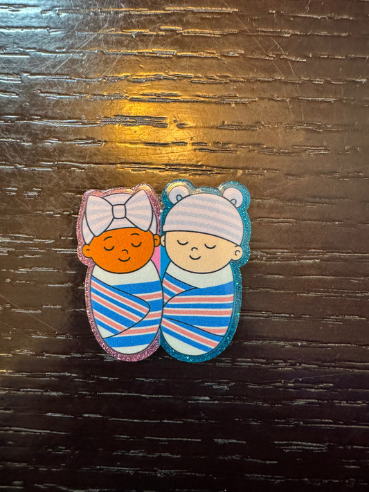 Babies badge reel