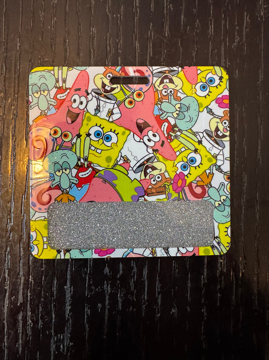 SpongeBob & Patrick badge buddy