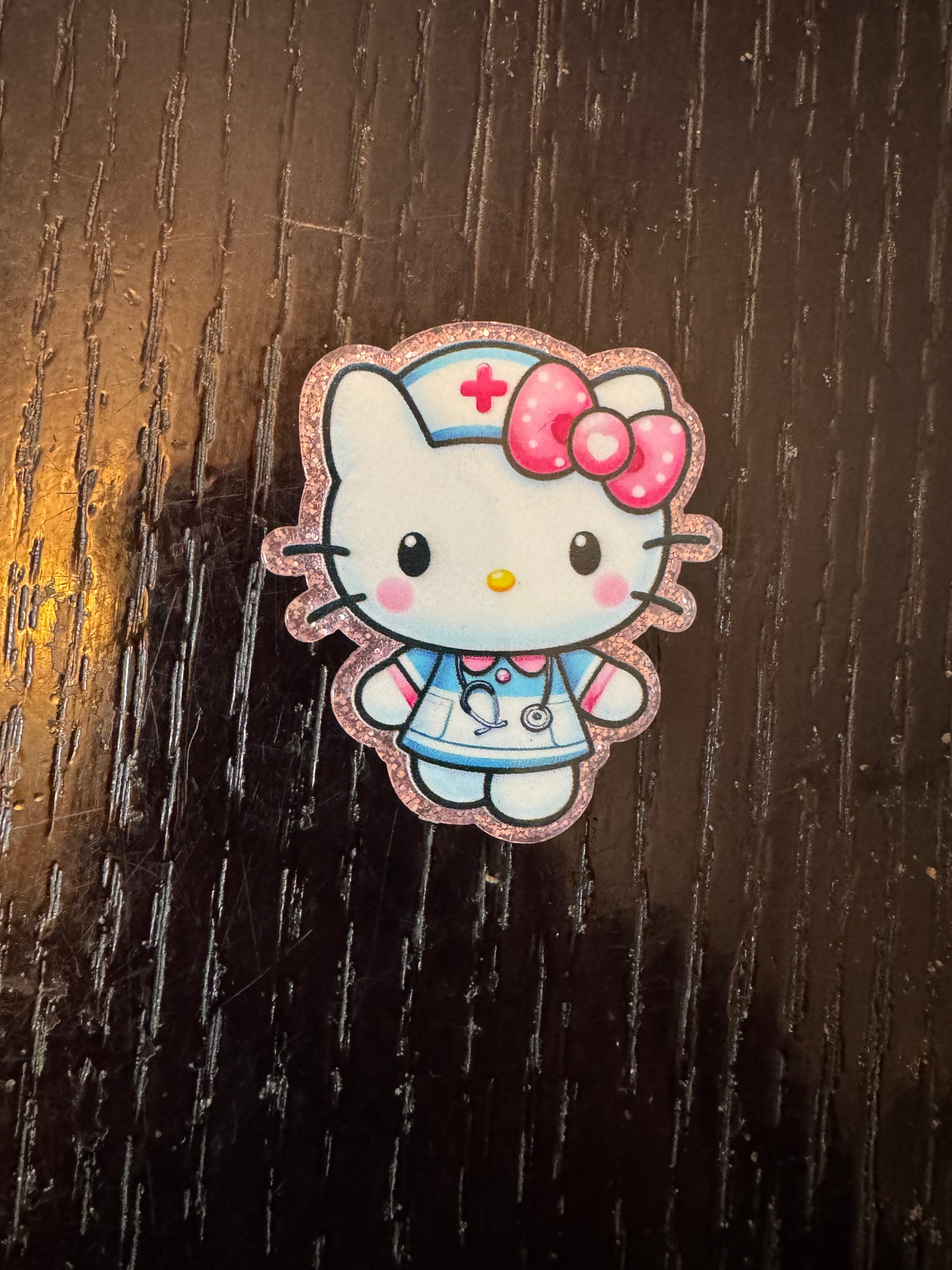 Hello Kitty Nurse badge reels
