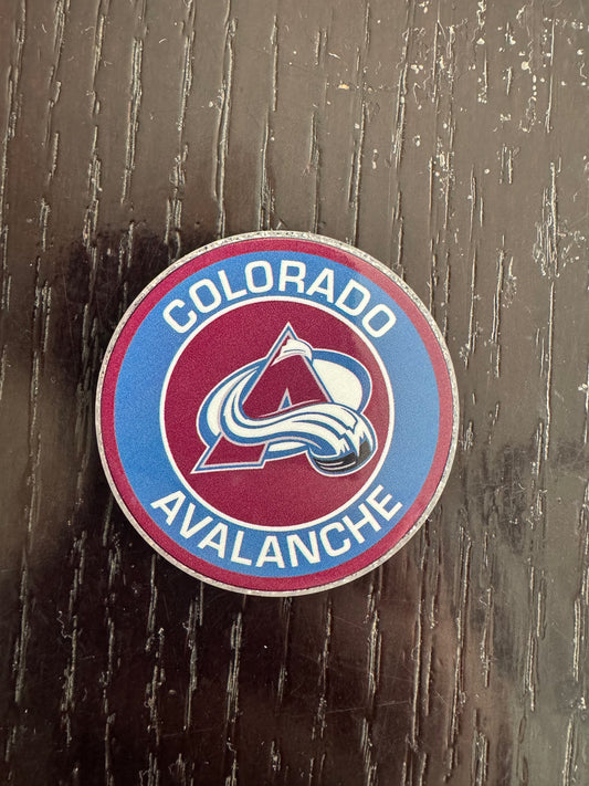 Colorado avalanche badge reel