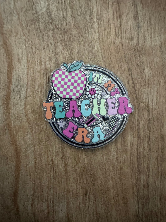 Teacher badge reel