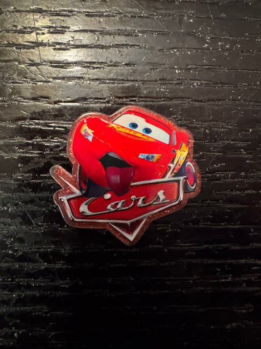 Lightning McQueen badge reel