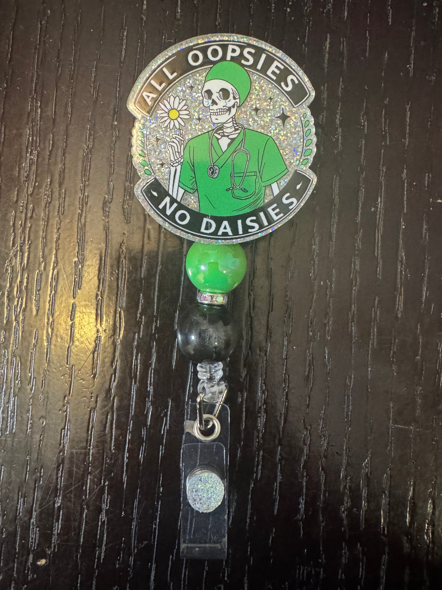 All oopsies, no daisies badge reel