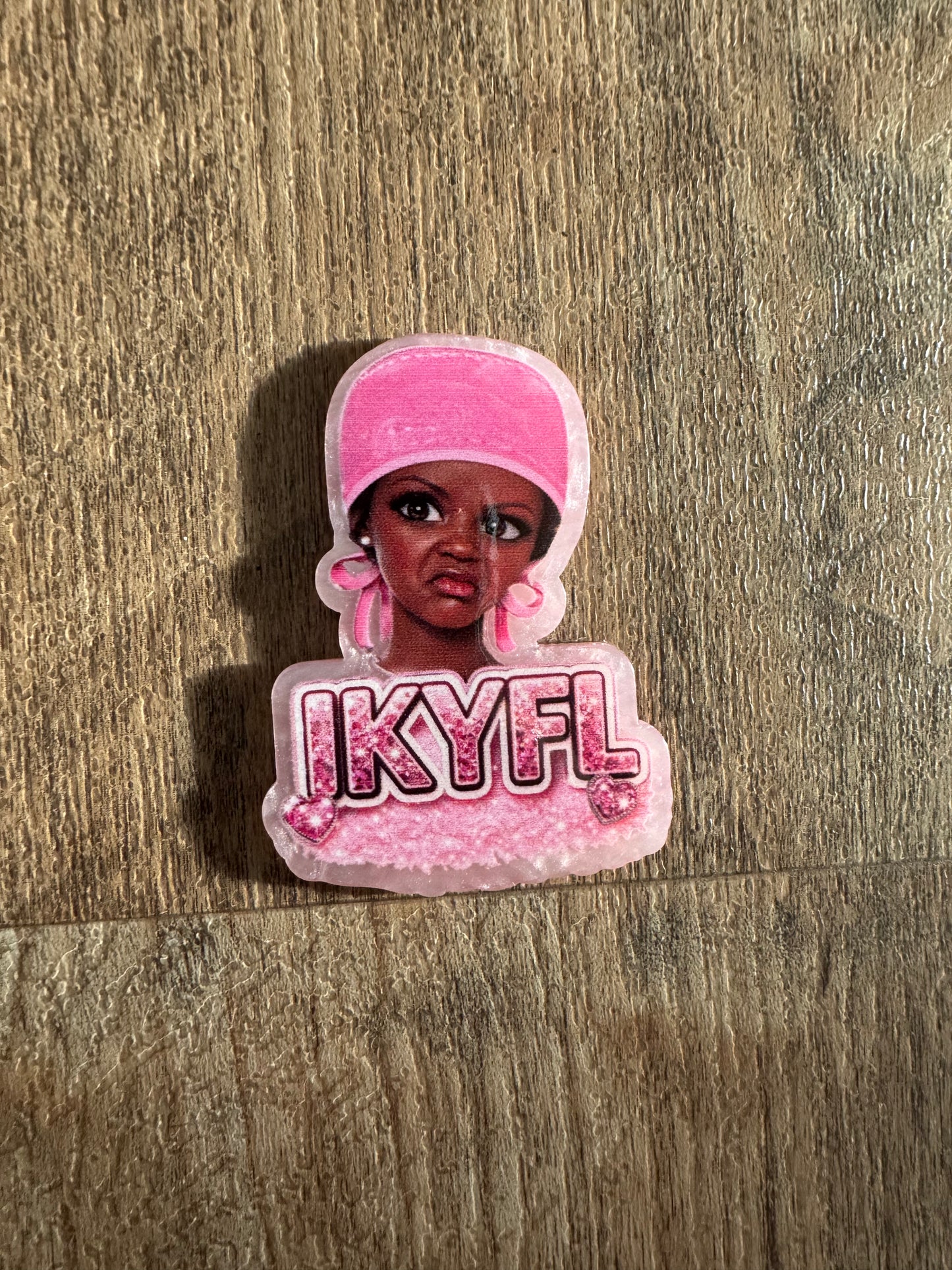 Barbie IKYFL badge reel