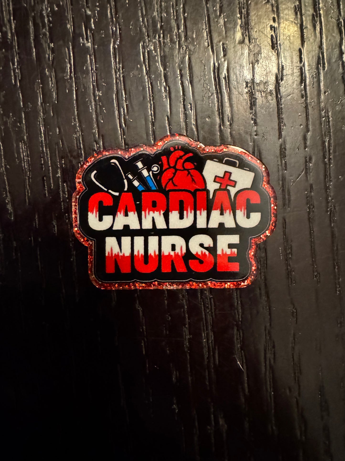 Cardiac Nurse badge reel