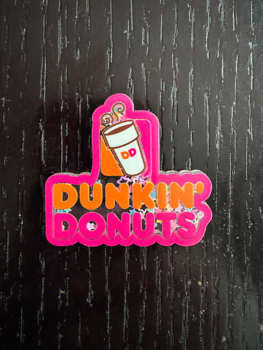 Dunkin’ Donuts shaker badge reel
