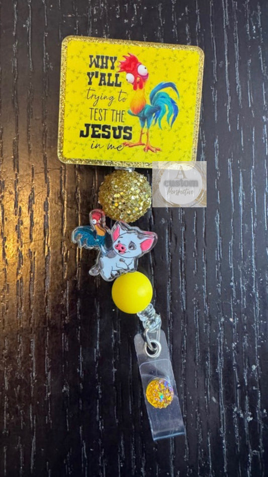 Test the Jesus in me badge reel