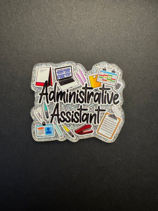 Administrative assistant badge reel