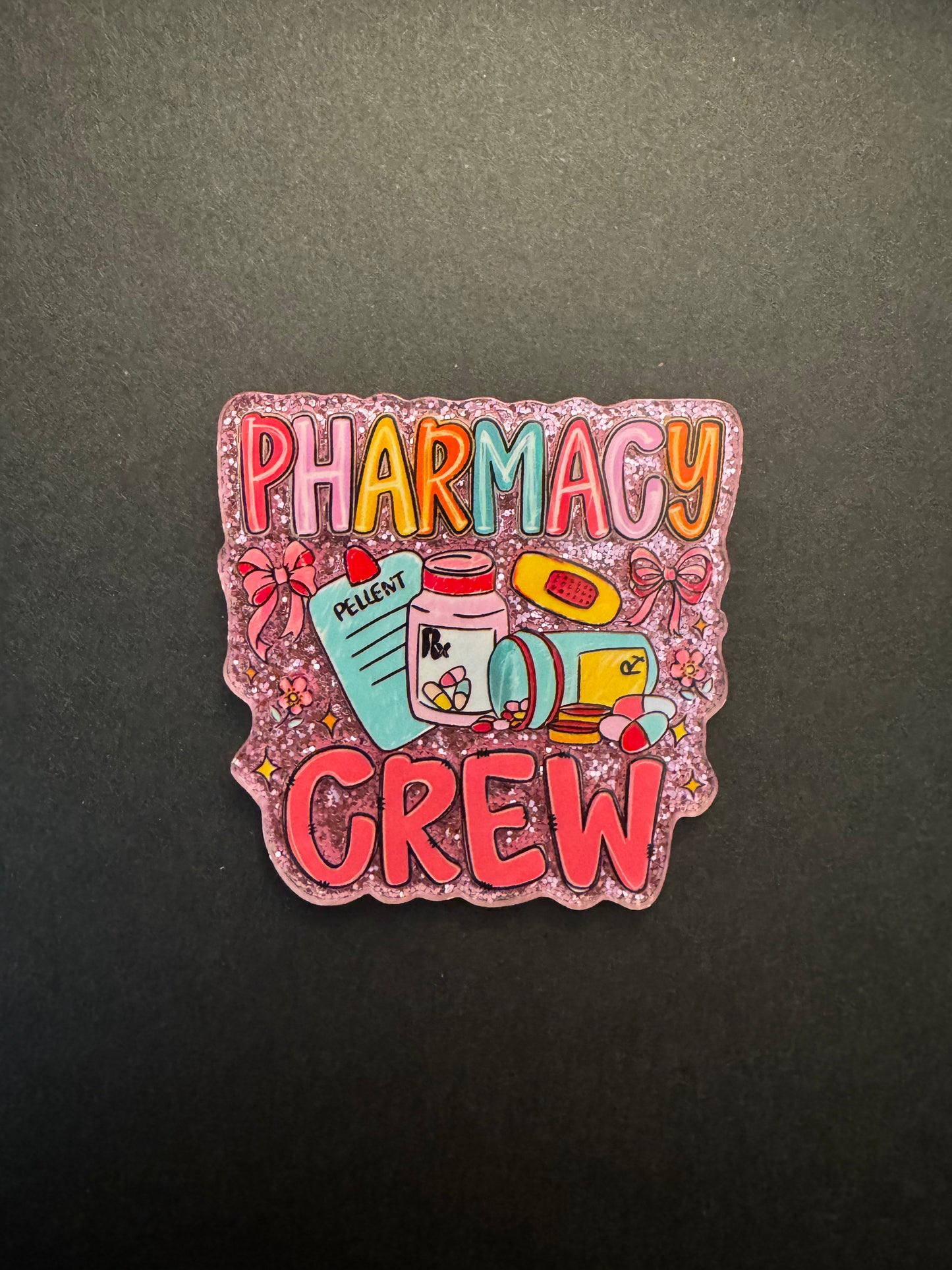 Pharmacy crew badge reel