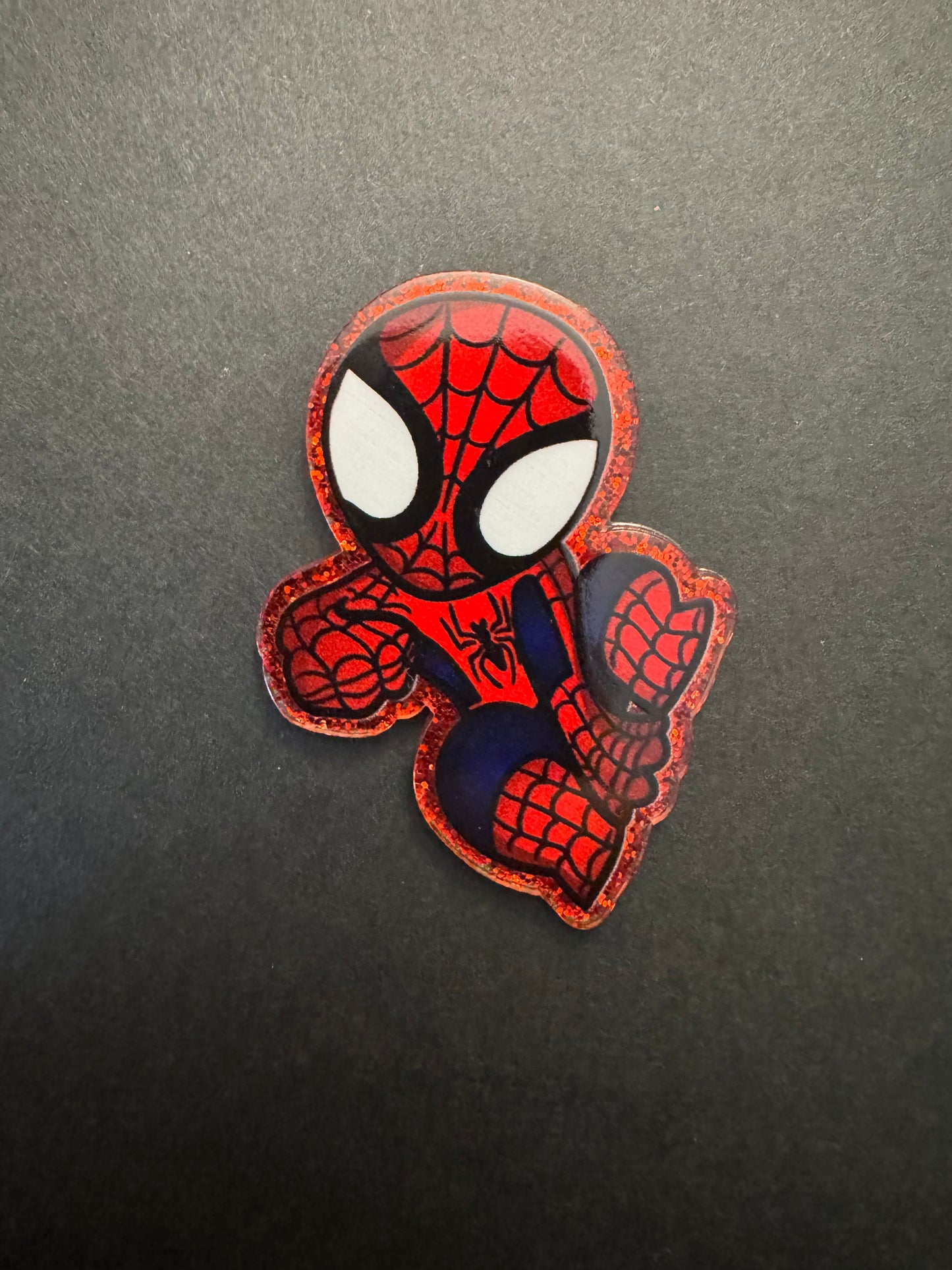 Spider-Man badge reel