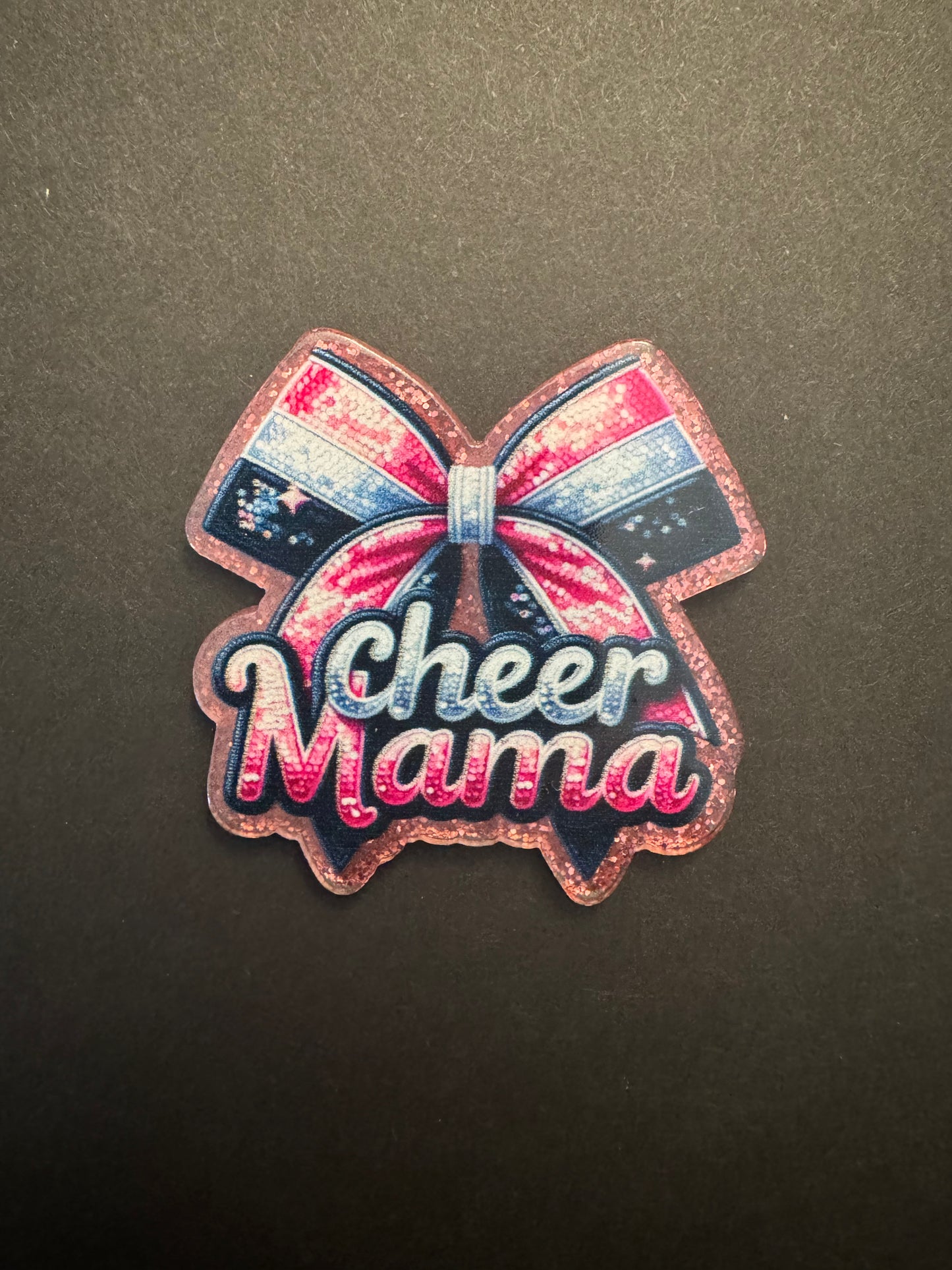 Cheer mama badge reel